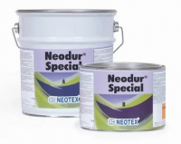 Алифатическое полиуретановое покрытие для пола на основе растворителя Неодур Спешл (Neodur Special) A+B RAL 7035/7040 10kg